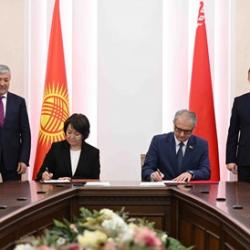 Академиясынын ректору КР расмий делегациясынын курамында Беларуссия Республикасынын борбору Минск шаарына иш сапары менен барды